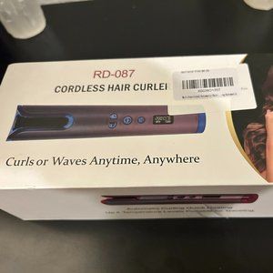 Cordless Curling Iron RD-087 - Retails for $39.99 for Shoulder Length Hair